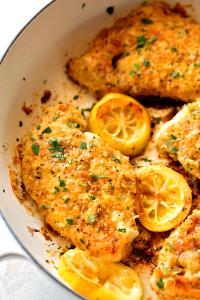 1 container Lemon Pepper Chicken & Brussels Sprouts