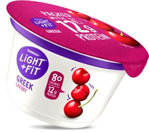 1 Container Light & Fit, Greek Yogurt, Cherry