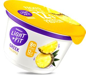 1 Container Light & Fit, Greek Yogurt, Pineapple