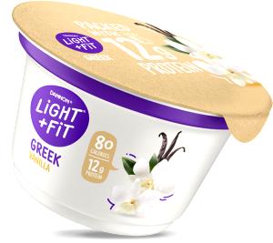 1 Container Light & Fit, Greek Yogurt, Vanilla