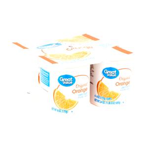 1 container Lite Orange Yogurt