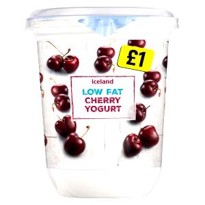 1 container Low Fat Yogurt - Cherry