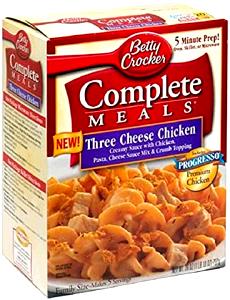 1 Container Lunch Entrée, Three Cheese Chicken