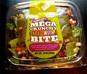 1 container Mega Crunchy Salad with A Bite (with Dressing)
