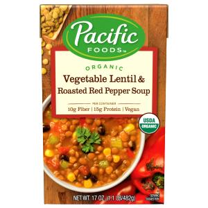 1 container Organic Lentil & Chickpea Soup