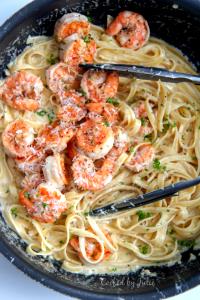 1 container Shrimp Alfredo