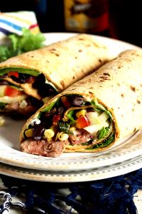 1 container Southwest Steak Wrap