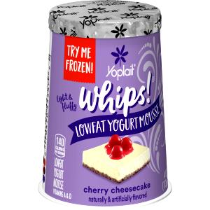 1 container Whips! Lowfat Yogurt Mousse - Cherry Cheesecake