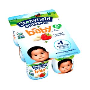 1 Container Yobaby Yogurt, Banana