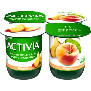 1 Container Yogurt, Activia Harvest Picks, Peach