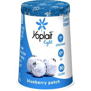 1 Container Yogurt, Light, Blueberry Patch