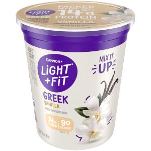 1 Container Yogurt, Light, Creamy Vanilla