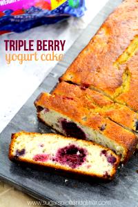 1 Container Yogurt, Light, Triple Berry Torte