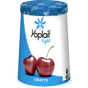 1 Container Yogurt, Light, Very Cherry