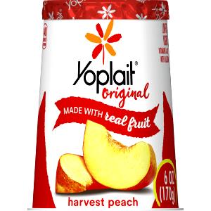 1 Container Yogurt, Original, Harvest Peach