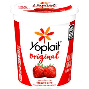 1 Container Yogurt, Original, Strawberry