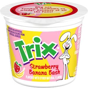 1 Container Yogurt, Trix Strawberry Banana Bash
