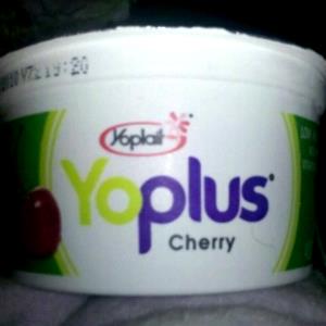 1 Container Yogurt, Yo-Plus Cherry