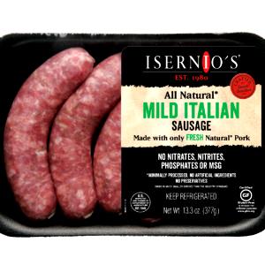 1 cooked link (2.5 oz) Mild Italian Sausage