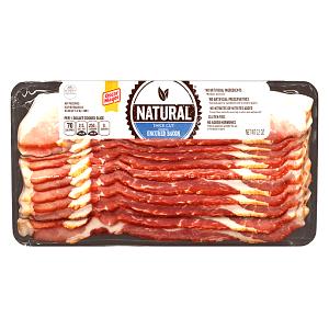 1 cooked slice (13 g) Uncured Bacon