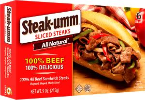 1 cooked steak (32 g) Sandwich Steaks