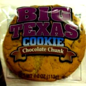 1 cookie (113 g) Big Texas Cookie