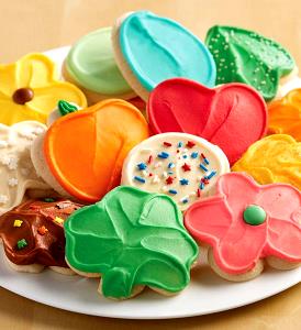 1 cookie (1.3 oz) Buttercream Frosted Sprinkle Cut-Out Cookie