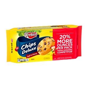 1 cookie (16 g) Chips Deluxe Cookies Soft 