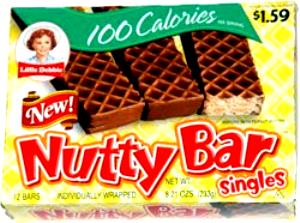 1 cookie (19 g) 100 Calorie Nutty Bar Singles
