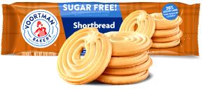 1 cookie (20 g) Sugar Free Shortbread Cookies