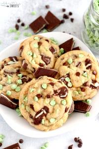 1 cookie (25 g) Mint Chocolate Chip Cookies