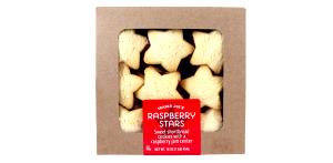 1 cookie (25 g) Raspberry Stars