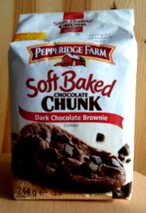 1 cookie (31 g) Soft Baked Chocolate Chunk Dark Chocolate Brownie Cookie