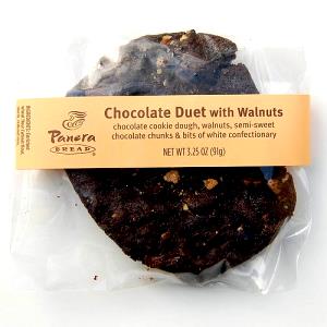 1 cookie (3.25 oz) Chocolate Duet with Walnuts Cookie