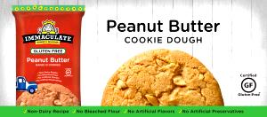 1 cookie (36 g) Gluten Free Peanut Butter Cookie Dough