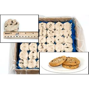 1 cookie (38 g) Cookies Ready To Bake - Big Deluxe Oatmeal Raisin