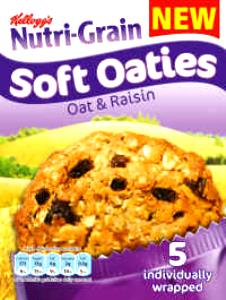 1 cookie (40 g) Nutri-Grain Soft Oaties - Oat & Chocolate Chips