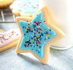 1 cookie (43 g) Sugar Cookies with Icing