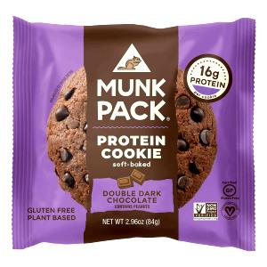 1 cookie (84 g) Double Dark Chocolate Protein Cookie