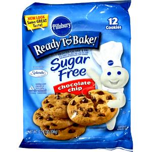 1 Cookie Chocolate Chip Cookie, Sugar Free, Rtb