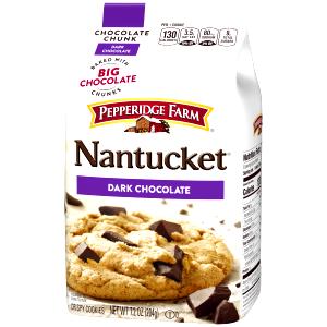 1 Cookie Chocolate Chunk Dark Chocolate Cookies, Nantucket