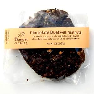 1 Cookie Chocolate Duet With Walnuts Cookie
