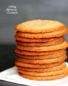 1 cookie Crispy Almond Cookie