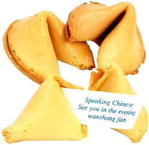 1 Cookie Fortune Cookies