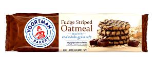 1 cookie Fudge Striped Oatmeal Cookies