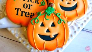 1 cookie Jack O Lantern Cookie