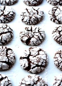 1 cookie Mint Crinkle Cookie