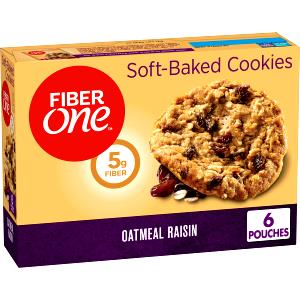 1 Cookie Oatmeal Raisin Cookie W/Fiber