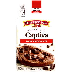 1 Cookie Soft Baked, Dark Chocolate Brownie Cookies, Captiva