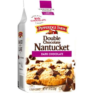 1 cookie Soft Baked Nantucket Dark Chocolate Chunk Cookies